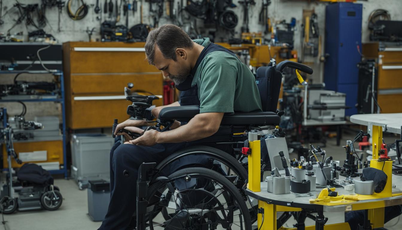 電動輪椅維修工的技術交流與合作模式