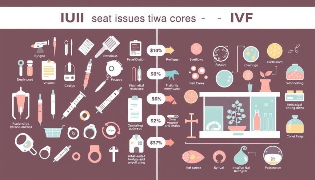 IUI和IVF費用對比