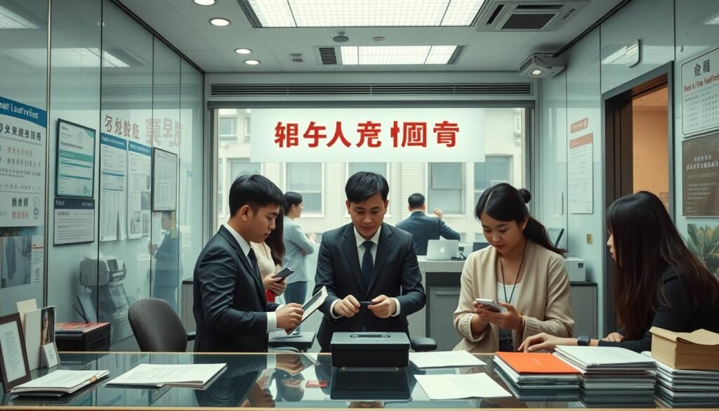 生成圖片提示：香港小額借錢服務