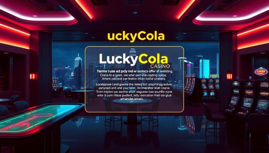 LuckyCola Casino Terms of Use