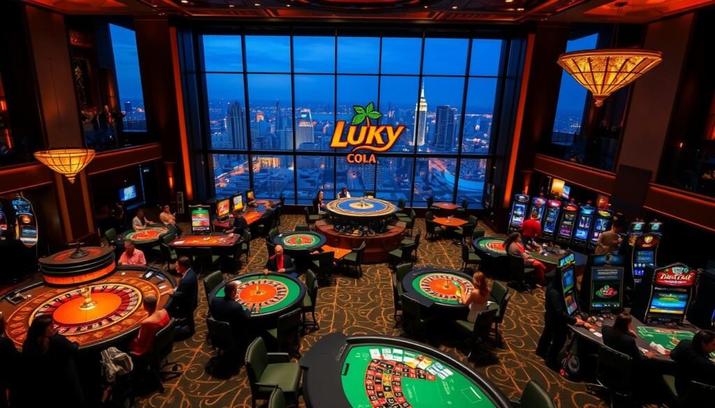 LuckyCola Casino gaming experience