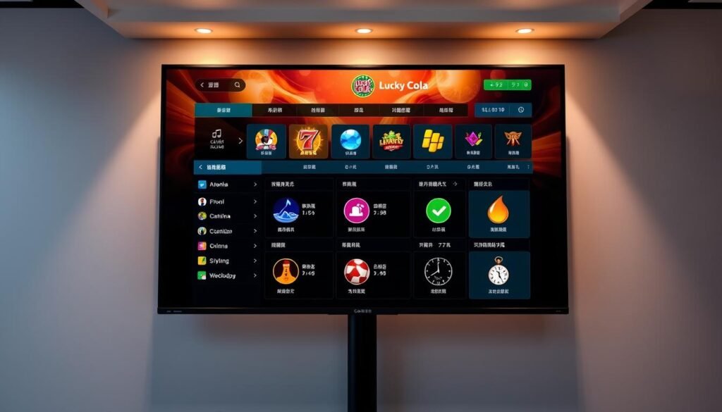 LuckyCola Casino multilingual interface