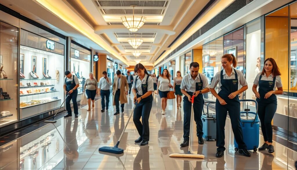 零售商場清潔服務